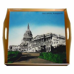 Custom serving tray - Washington Capitole National Monument