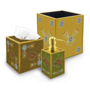 Bath gift set - Ethnic Andean Design Small Flowers