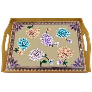 Kitchen serving tray - Large Lilium Flowers