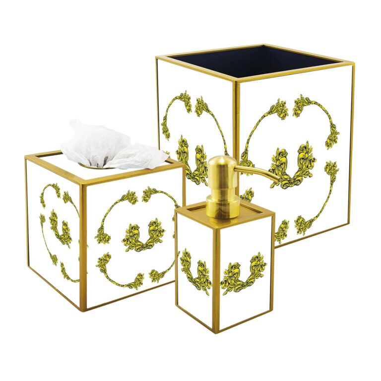 Bath gift idea - White and Gold Classic Empire Style