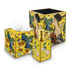 Bath gift set - Austrian Painter Klimt's Lady with a fan