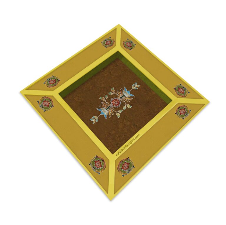 Modern table decor - Ethnic Andean Design Small Flowers