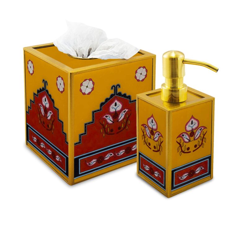 Bathroom decor - Ethnic Inca Traditional Design