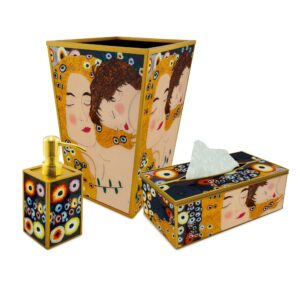 Bath set - Symbolist Gustav Klimt's 3 ages Mother and Child Love