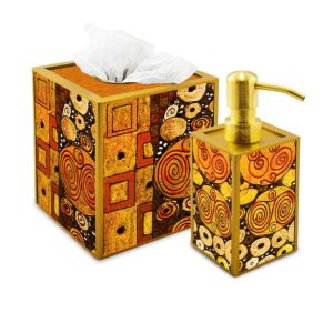 Bath accessories set - Art Nouveau Gustav Klimt's Adele Bloch Bauer