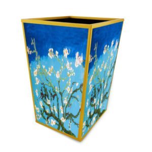 Waste basket - Van Gogh Almond Blossom