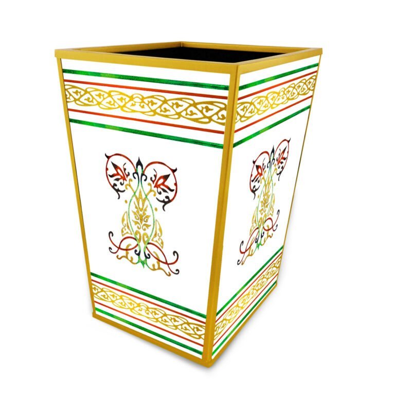 Waste paper basket - Dubai Classic Arabesque