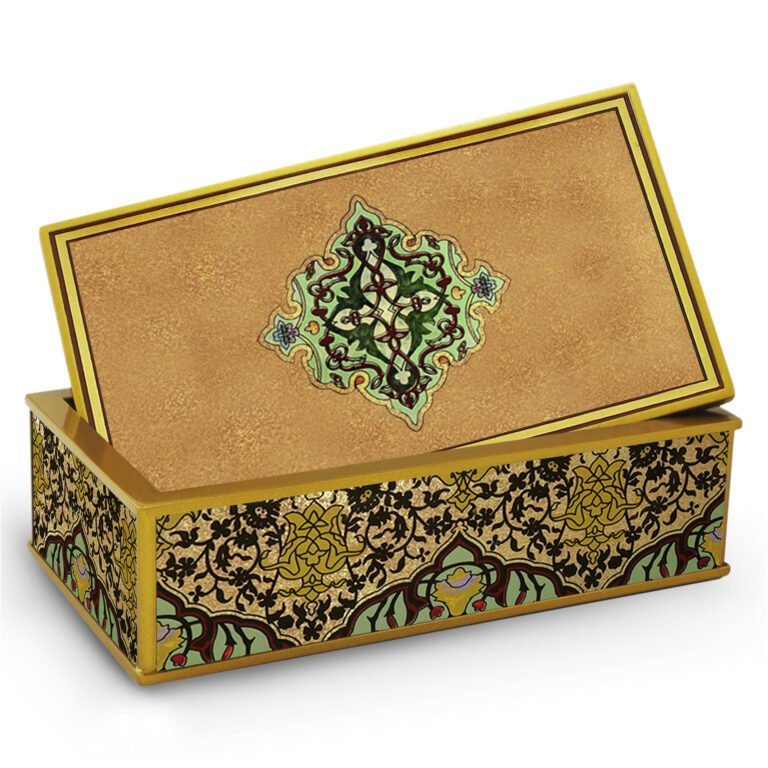 Wooden Jewelry Chest - Persian Classic Design