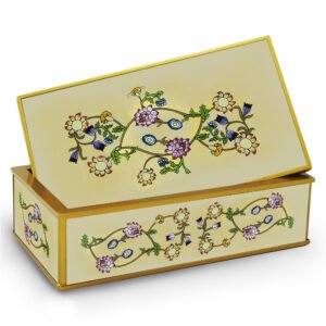 Wooden Jewelry Chest - British design William Morris