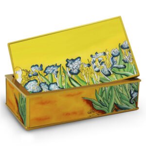 Wooden Jewelry Chest - Vincent Van Gogh The Irises