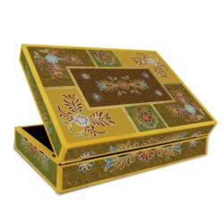 Tea bags storage - Ethnic Andean Design Small Flowers