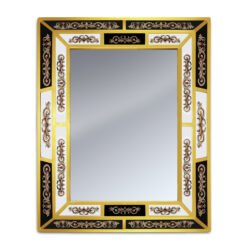 Wall mirror - Classic Empire Black and White Design