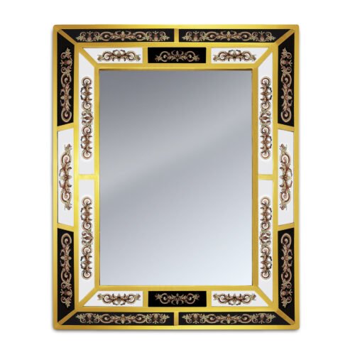 Wall mirror - Classic Empire Black and White Design