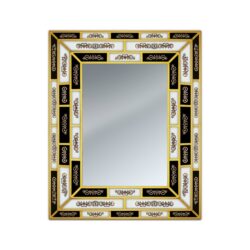 Wall mirror - Classic Empire Black and White Design