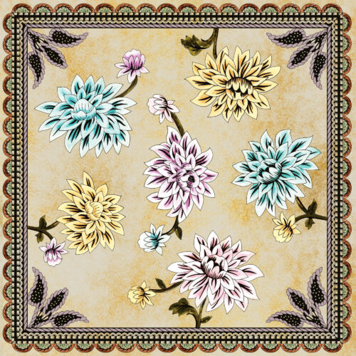 Pastel flowers