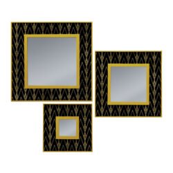 Small mirrors - Black Art Deco