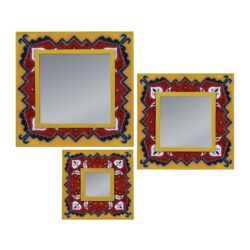 Hallway mirrors - Ethnic Inca Traditional Design