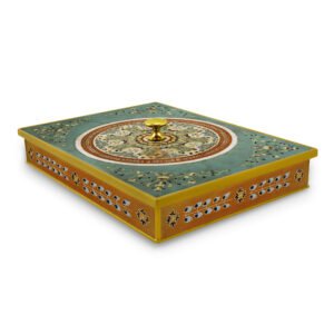 Unique storage box - Turquoise Oriental Traditional Miniatures